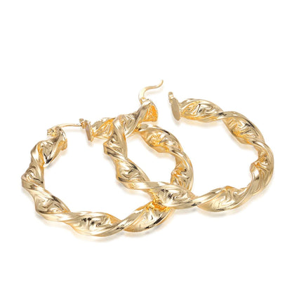 Great Wall Hoop Earrings