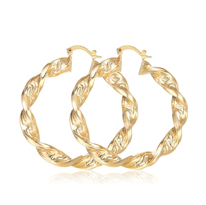 Great Wall Hoop Earrings